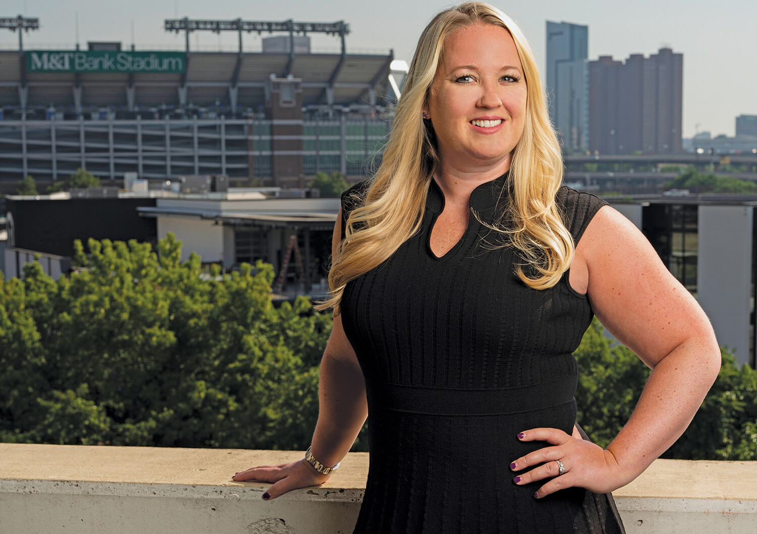Kim Lally Holmes (’07) reflects on her path to becoming a business owner, offers tips for navigating the current housing market, and reacts to JMU’s world-class College of Business Learning Complex.
