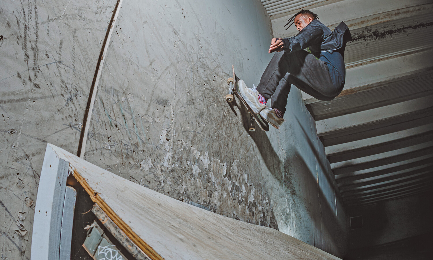 A photo of a skateboarder taken by Brandon Payne ('12).